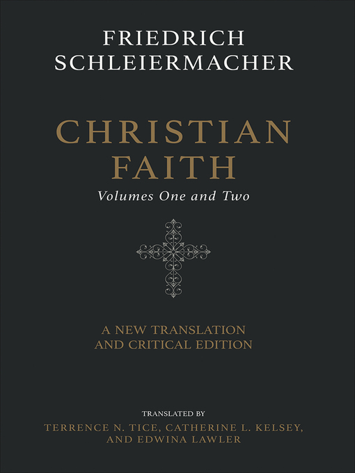 Cover image for Christian Faith (Two-Volume Set)